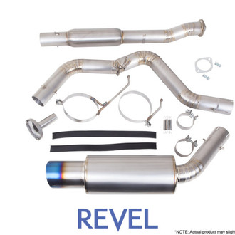 Revel® - Medallion Ultra Ti™ Titanium Cat-Back Exhaust System with Single Rear Exit