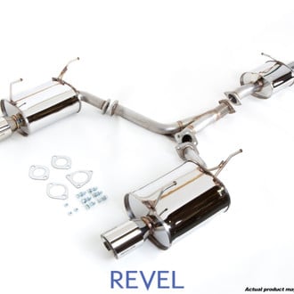 Revel® - Medallion Touring-S™ Stainless Steel Cat-Back Exhaust System with Split Rear Exit