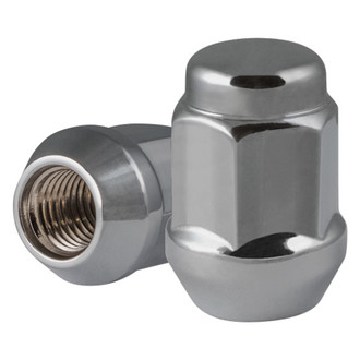 RHI Automotive® - Chrome Cone Seat Acorn Bulge Closed End Lug Wheel Installation Kit