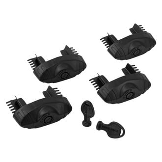 Rhino-Rack® - Secure Core Locking End Caps for Vortex Load Bars