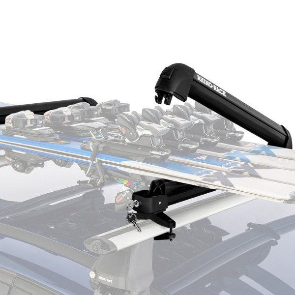 Rhino-Rack Ski and Snowboard Carrier - Universal Mounting, Heavy Duty,  Large Capacity, Easy Installation, Suitable for All Vehicles
