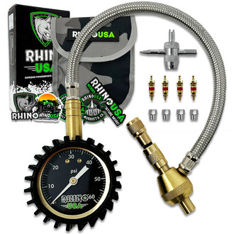 Rhino USA® - Tire Deflator Gauge