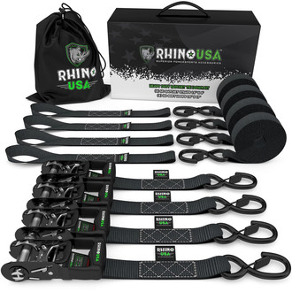 Rhino USA® - HD Ratchet Tie-Down Set