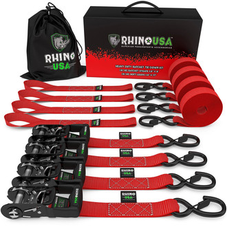 Rhino USA® - HD Ratchet Tiedown Set
