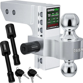 Rhino USA® - Adjustable Drop Hitch
