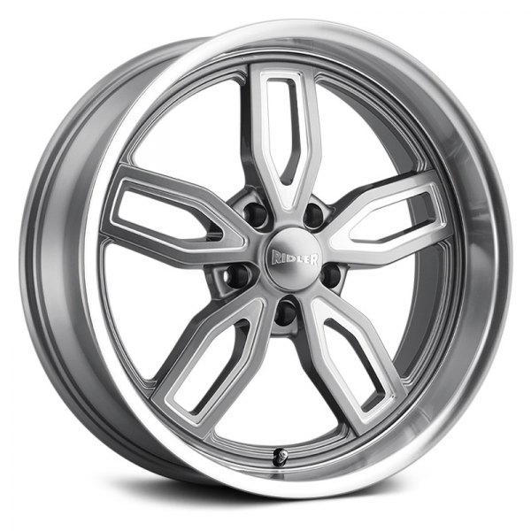 RIDLER® - 608 Gray with Milled Spokes and Diamond Lip