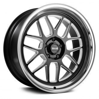 RIDLER® - 611 Gloss Black with Milled Accents and Diamond Cut Lip