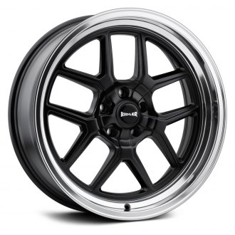 RIDLER® - 652 Matte Black with Polished Lip