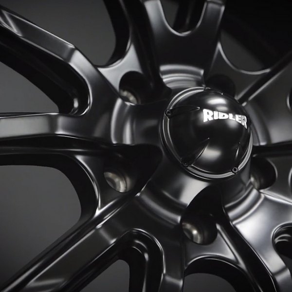 RIDLER® - 650 Matte Black Polished Lip