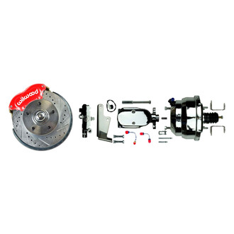 The Right Stuff® - Drum-to-Disc Drilled and Slotted Front Brake Conversion Kit