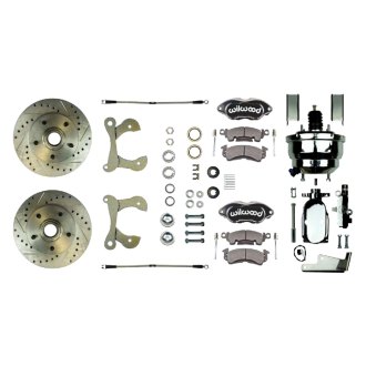The Right Stuff® - Drum-to-Disc Drilled and Slotted Front Brake Conversion Kit