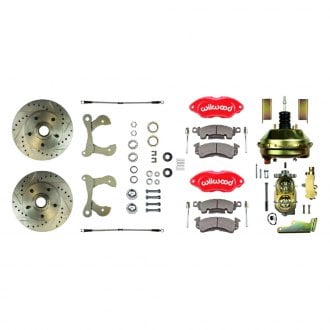 The Right Stuff® - Drum-to-Disc Drilled and Slotted Front Brake Conversion Kit