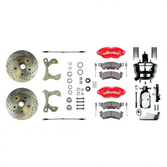 The Right Stuff® - Drum-to-Disc Drilled and Slotted Front Brake Conversion Kit
