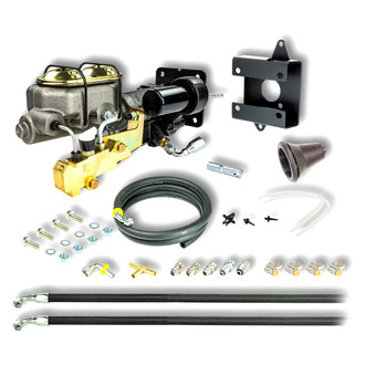 The Right Stuff® - Chrome Power Brake Booster and Master Cylinder Assembly