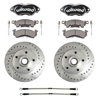 The Right Stuff® - Performance Series Drilled and Slotted Front Brake Kit
