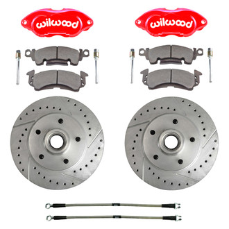 The Right Stuff® - Performance Series Drilled and Slotted Front Brake Kit