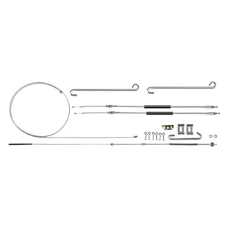 The Right Stuff® - Mild Steel Parking Brake Cable Set