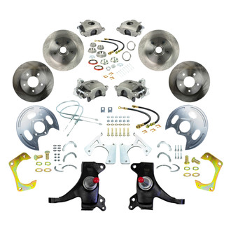 The Right Stuff® - Drum-to-Disc Plain Street Brake Conversion Kit