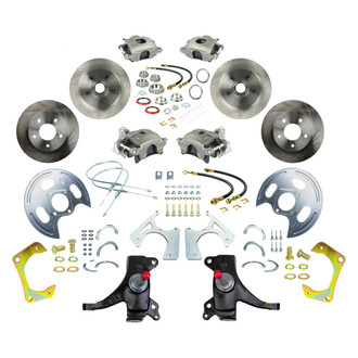 The Right Stuff® - Drum-to-Disc Plain Street Brake Conversion Kit