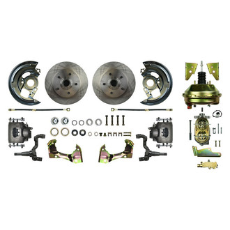 The Right Stuff® - Drum-to-Disc Plain Front Brake Conversion Kit