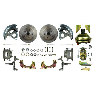 The Right Stuff® - Drum-to-Disc Plain Front Brake Conversion Kit