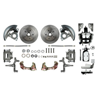 The Right Stuff® - Drum-to-Disc Plain Front Brake Conversion Kit