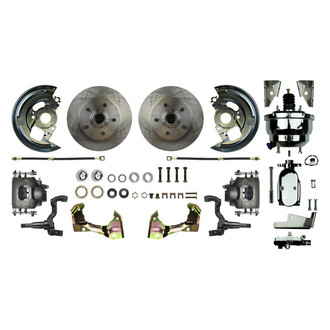 The Right Stuff® - Drum-to-Disc Plain Front Brake Conversion Kit