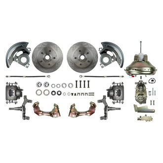 The Right Stuff® - Drum-to-Disc Drilled and Slotted Front Brake Conversion Kit