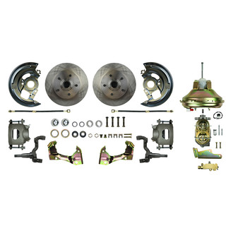 The Right Stuff® - Drum-to-Disc Plain Front Brake Conversion Kit