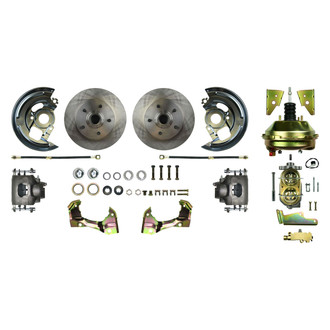 The Right Stuff® - Drum-to-Disc Plain Front Brake Conversion Kit