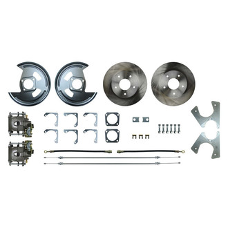 The Right Stuff® - Drum-to-Disc Plain Rear Brake Conversion Kit
