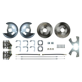 The Right Stuff® - Drum-to-Disc Plain Rear Brake Conversion Kit