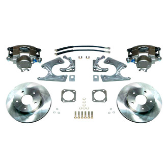 The Right Stuff® - Drum-to-Disc Plain Rear Brake Conversion Kit