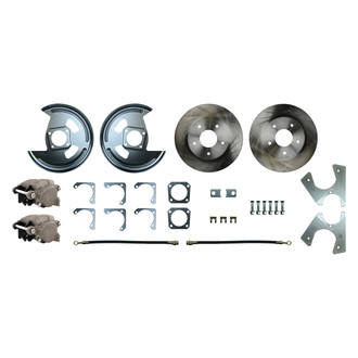 The Right Stuff® - Drum-to-Disc Plain Rear Brake Conversion Kit