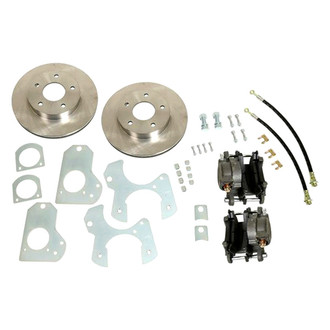 The Right Stuff® - Drum-to-Disc Plain Rear Brake Conversion Kit