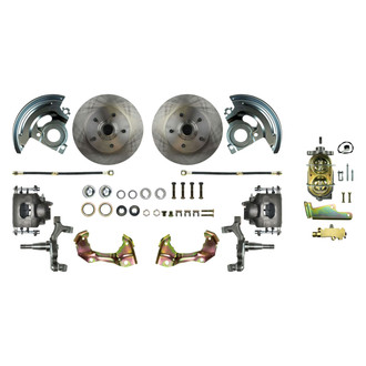The Right Stuff® - Drum-to-Disc Plain Front Brake Conversion Kit