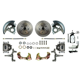 The Right Stuff® - Drum-to-Disc Plain Front Brake Conversion Kit