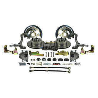 The Right Stuff® - Drum-to-Disc Plain Front Brake Conversion Kit
