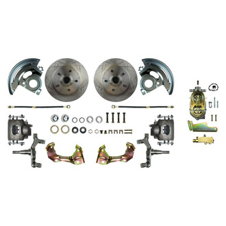 The Right Stuff® - Drum-to-Disc Plain Front Brake Conversion Kit