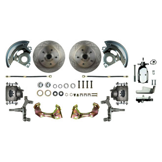 The Right Stuff® - Drum-to-Disc Plain Front Brake Conversion Kit