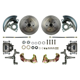 The Right Stuff® - Drum-to-Disc Plain Front Brake Conversion Kit