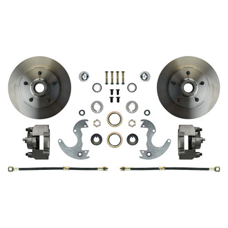 The Right Stuff® - Drum-to-Disc Plain Front Brake Conversion Kit