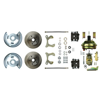 The Right Stuff® - Drum-to-Disc Plain Front Brake Conversion Kit