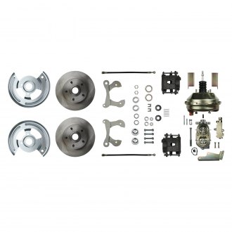 The Right Stuff® - Drum-to-Disc Drilled and Slotted Front Brake Conversion Kit