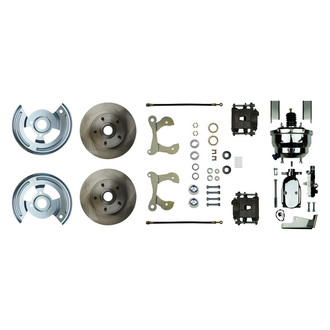 The Right Stuff® - Drum-to-Disc Plain Front Brake Conversion Kit