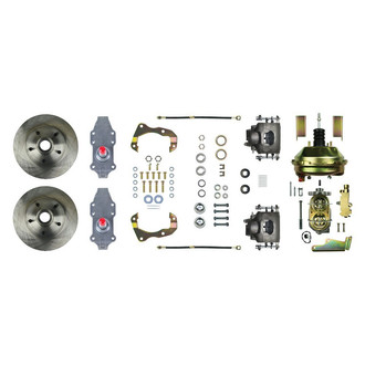 The Right Stuff® - Drum-to-Disc Plain Front Brake Conversion Kit