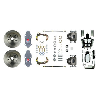 The Right Stuff® - Drum-to-Disc Plain Front Brake Conversion Kit