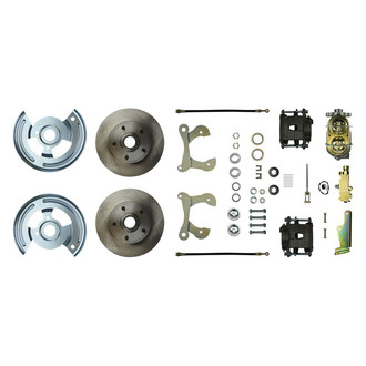 The Right Stuff® - Drum-to-Disc Plain Front Brake Conversion Kit