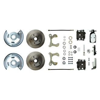 The Right Stuff® - Drum-to-Disc Plain Front Brake Conversion Kit