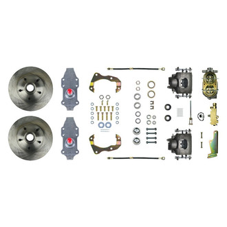 The Right Stuff® - Drum-to-Disc Plain Front Brake Conversion Kit